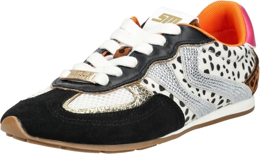 STEVE MADDEN Sneakers laag goud zwart zilver wit