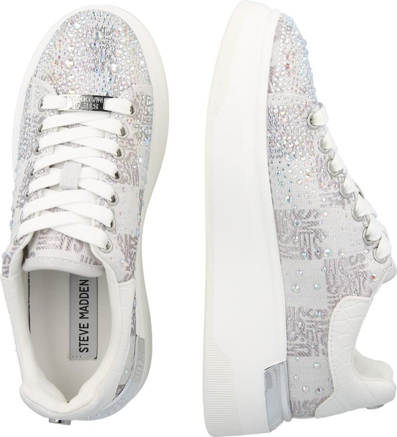 STEVE MADDEN Sneakers laag grijs lichtgrijs wit - Foto 2