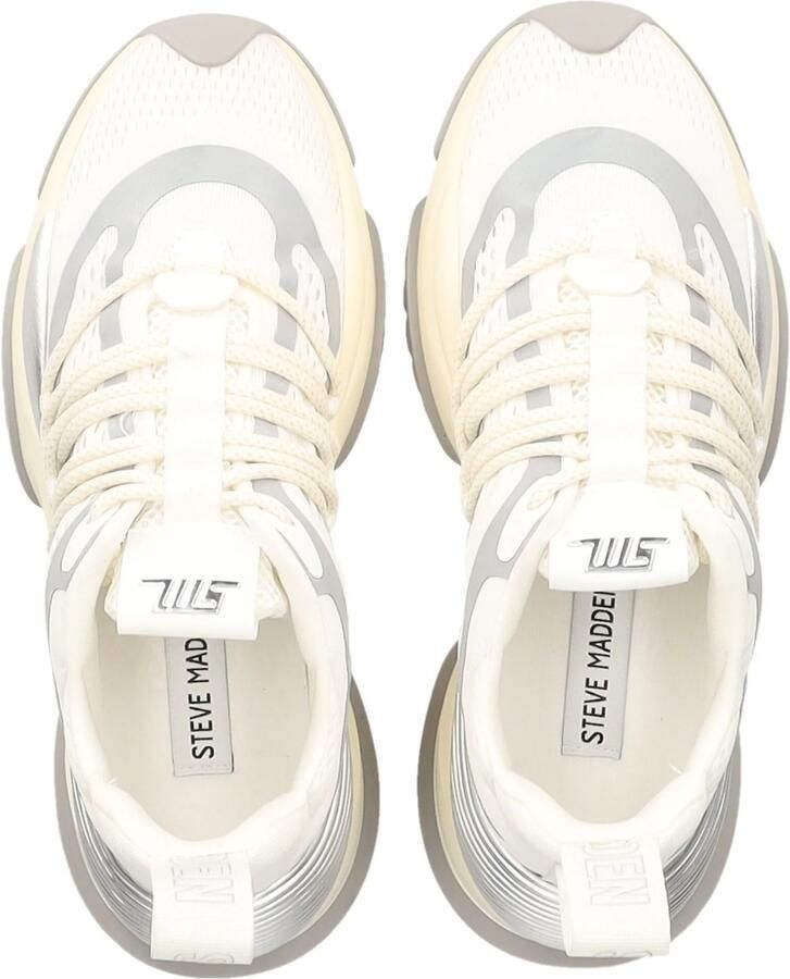 STEVE MADDEN Sneakers laag grijs wit - Foto 3