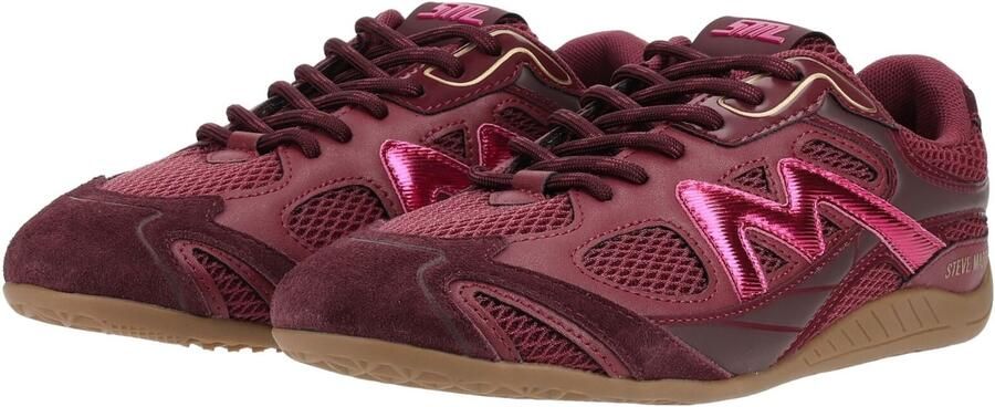 Steve Madden Dames Sneakers Rood SM11005540 DYQ Rally Time - Foto 6