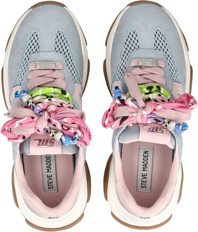 STEVE MADDEN Sneakers laag lichtblauw rosé - Foto 2