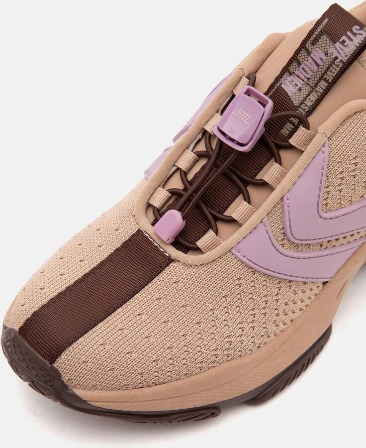 STEVE MADDEN Sneakers laag 'Main ST' donkerbruin pastellila poederroze - Foto 2