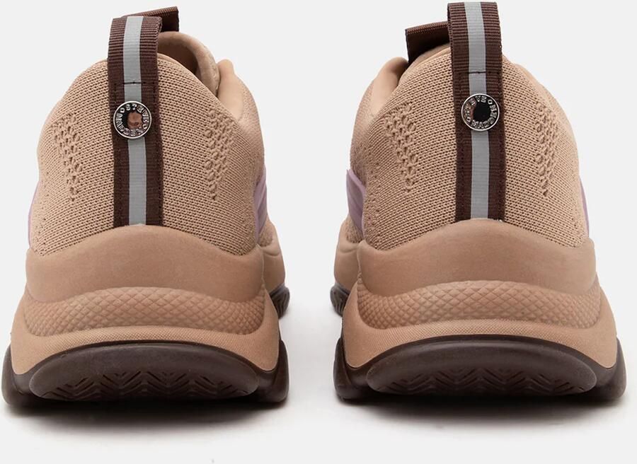 STEVE MADDEN Sneakers laag 'Main ST' donkerbruin pastellila poederroze - Foto 4