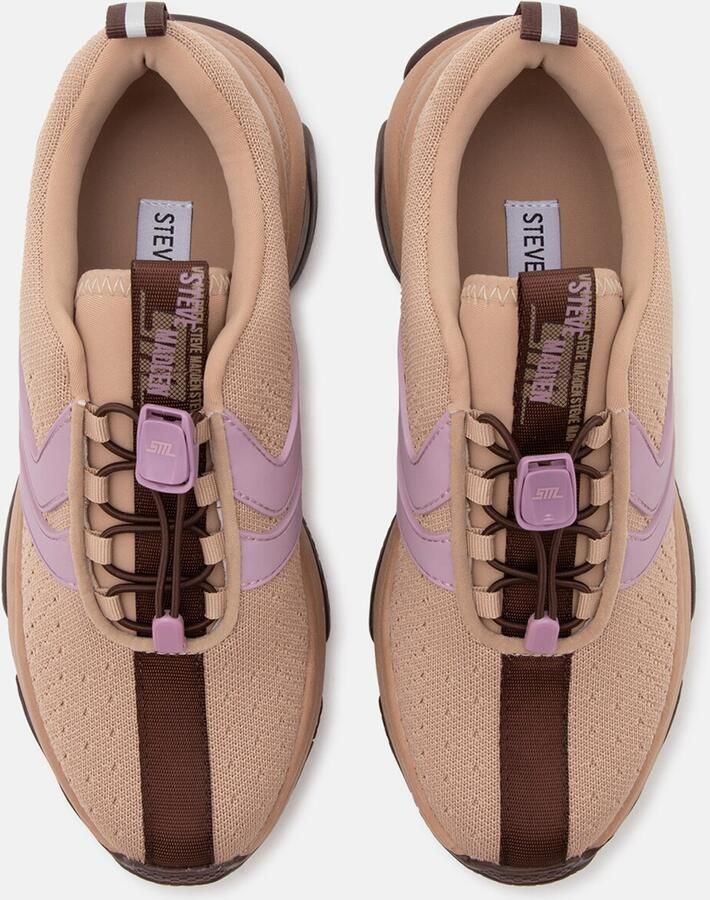 STEVE MADDEN Sneakers laag 'Main ST' donkerbruin pastellila poederroze - Foto 3