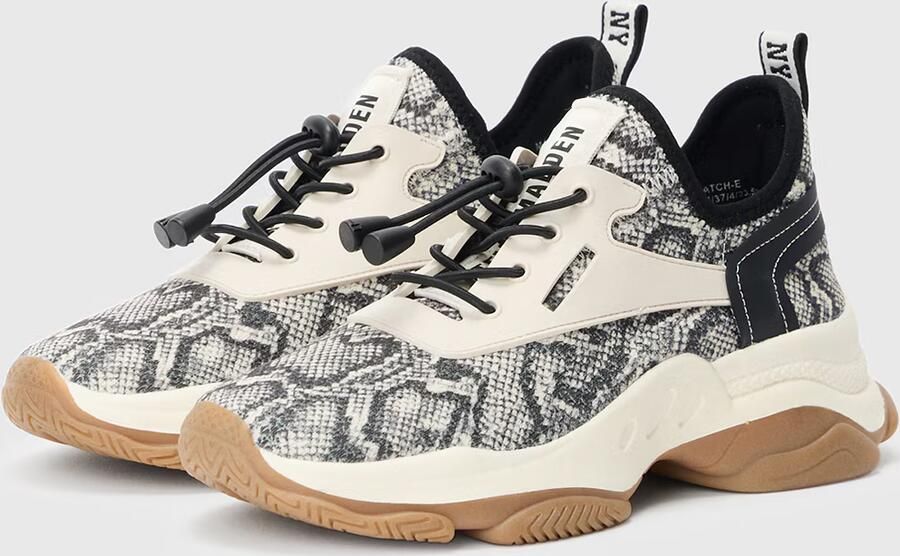STEVE MADDEN Sneakers laag 'MATCH-E' ecru antraciet - Foto 6