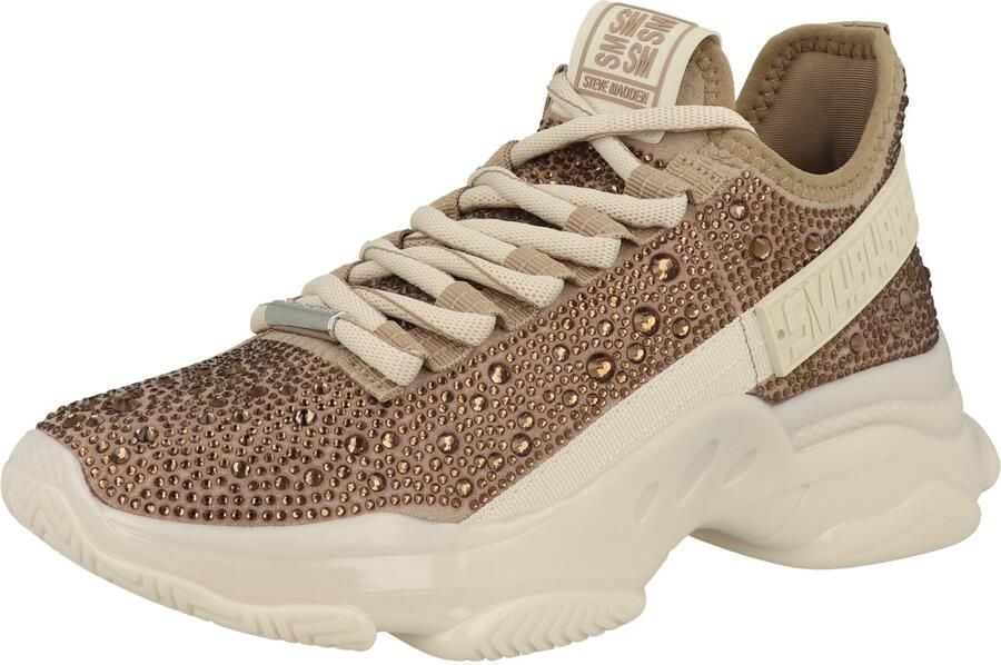 STEVE MADDEN Sneakers laag 'Maxima-R' crème goud