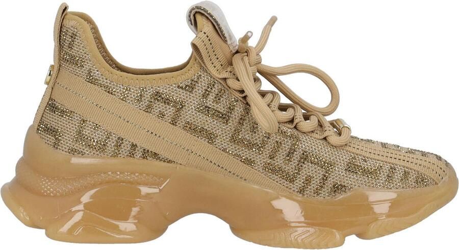 STEVE MADDEN Sneakers laag 'Maxout' beige camel goud olijfgroen