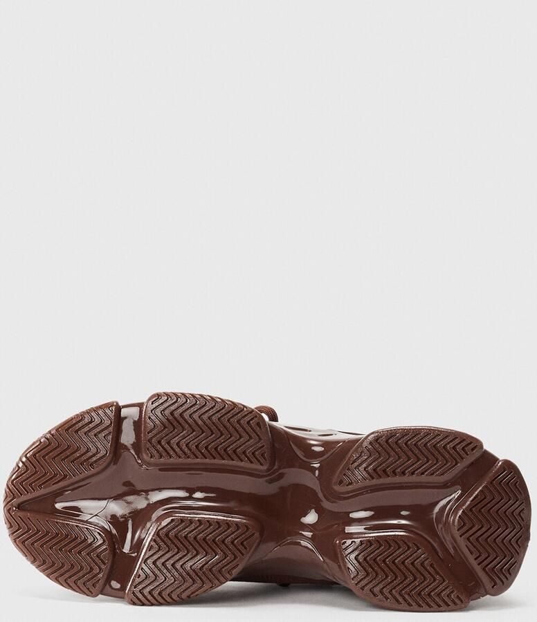 STEVE MADDEN Sneakers laag 'Maxout' bruin zilver - Foto 6