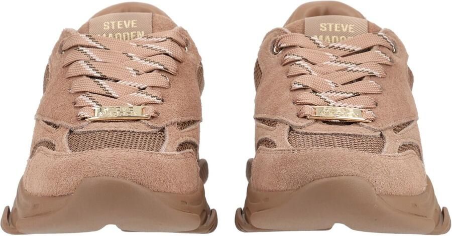 Steve Madden Front Row chunky sneakers bruin - Foto 10