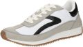 STEVE MADDEN Sneakers laag 'Nellaa' taupe zwart wit - Taupe/Wit/Zwart