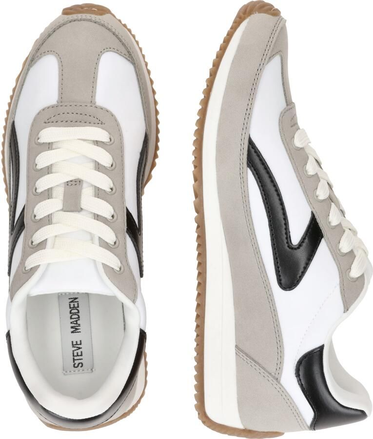 STEVE MADDEN Sneakers laag 'Nellaa' taupe zwart wit - Foto 2