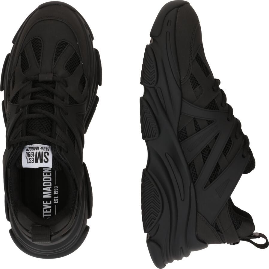 Steve Madden Heren Sneakers Zwart SM12000832 001 Peckman Sneaker - Foto 2