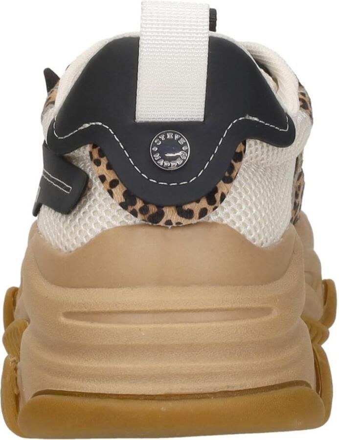 STEVE MADDEN PossessionL-E Leopard Beige Mesh Lage sneakers Dames - Foto 4