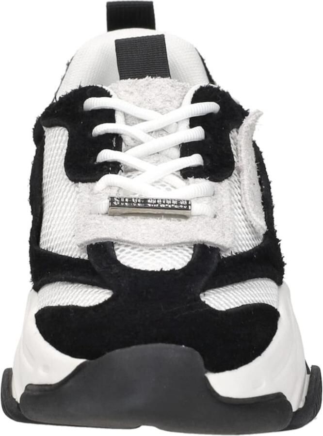 Steve Madden Possession-E chunky sneakers wit zwart - Foto 3