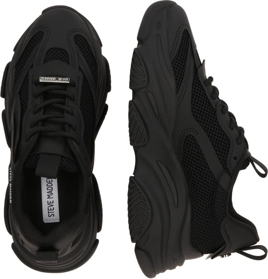 Steve Madden Possession-E Sneaker Dames Casual Schoenen Zwart Dames - Foto 18