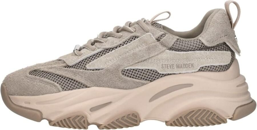 Steve Madden Sneakers van leermix met logoprint model 'Possession' - Foto 7