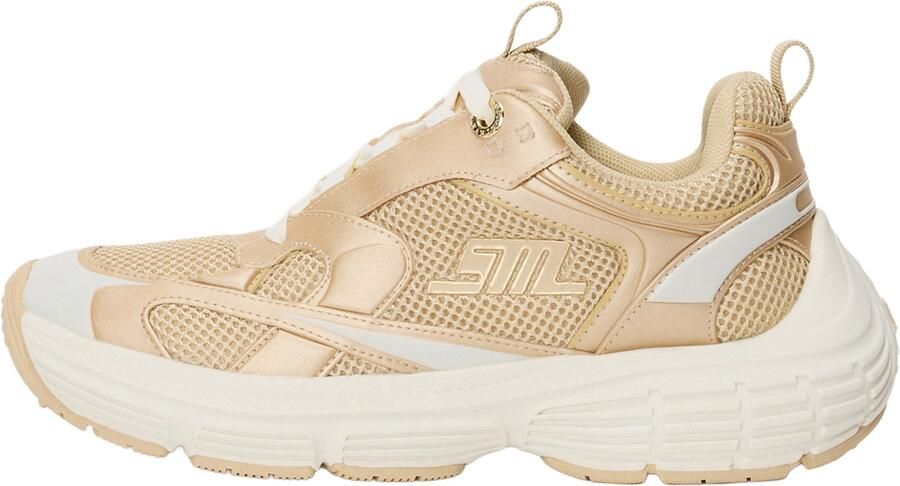 STEVE MADDEN Sneakers laag 'Power 1' goud wit