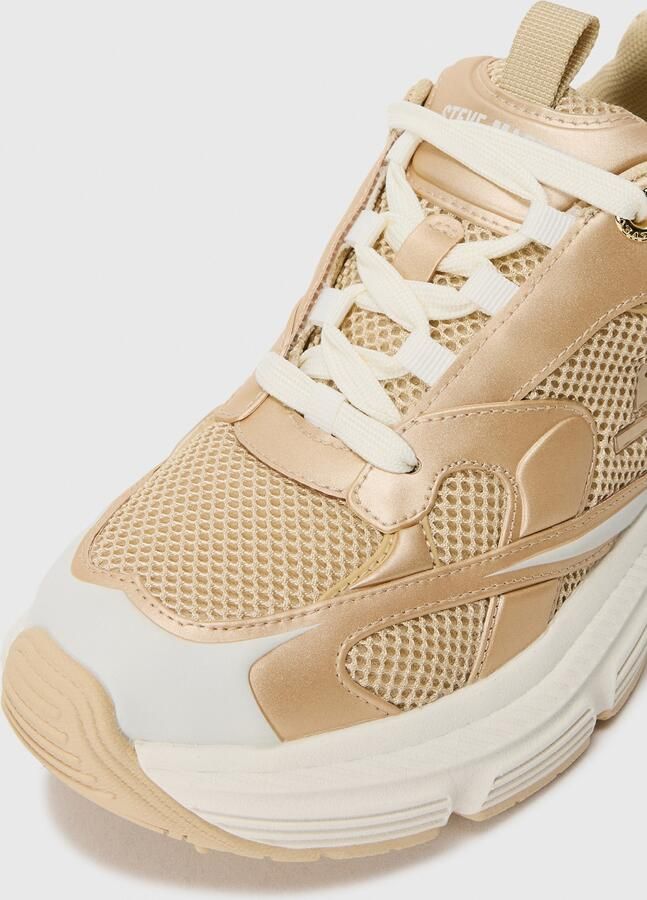 STEVE MADDEN Sneakers laag 'Power 1' goud wit - Foto 3