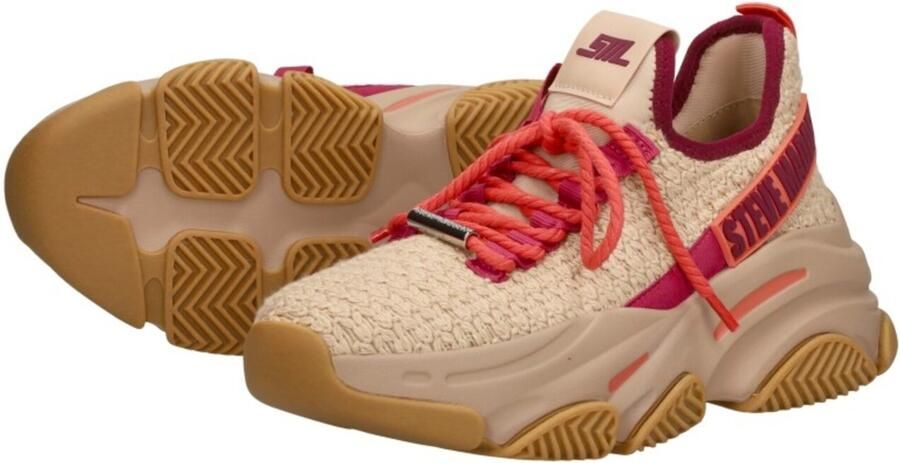 STEVE MADDEN Project cream gold Beige Nylon Lage sneakers Dames - Foto 8