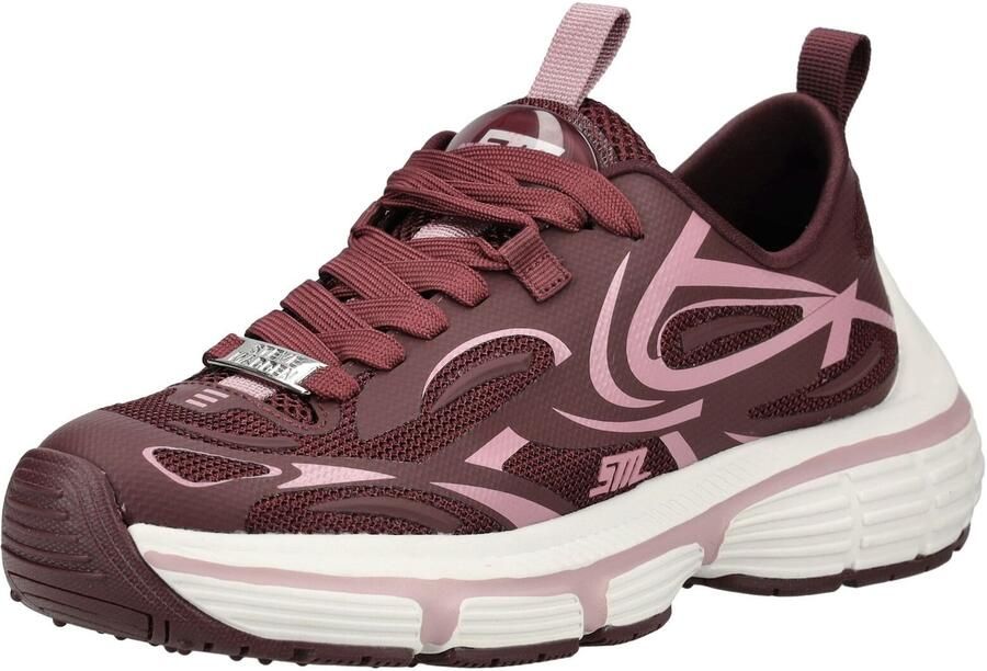 STEVE MADDEN Sneakers laag rosa donkerrood