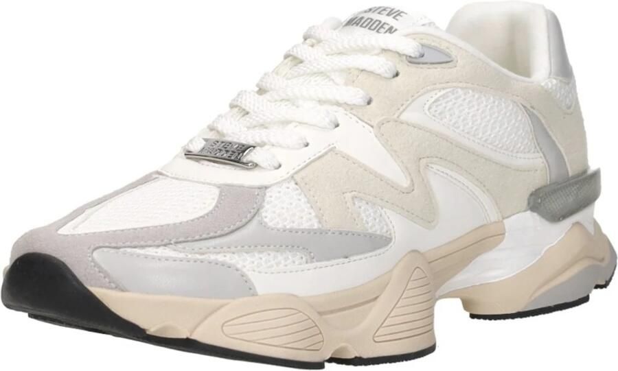 STEVE MADDEN Sneakers laag 'Speeder' lichtgrijs wit natuurwit - Foto 11