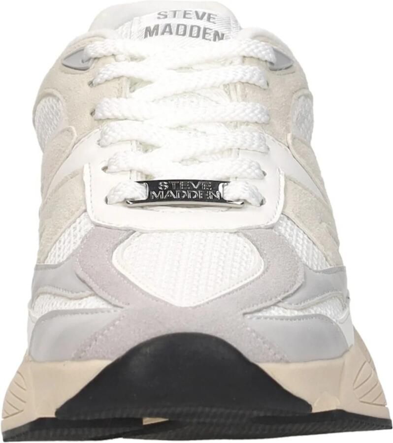 STEVE MADDEN Sneakers laag 'Speeder' lichtgrijs wit natuurwit - Foto 4
