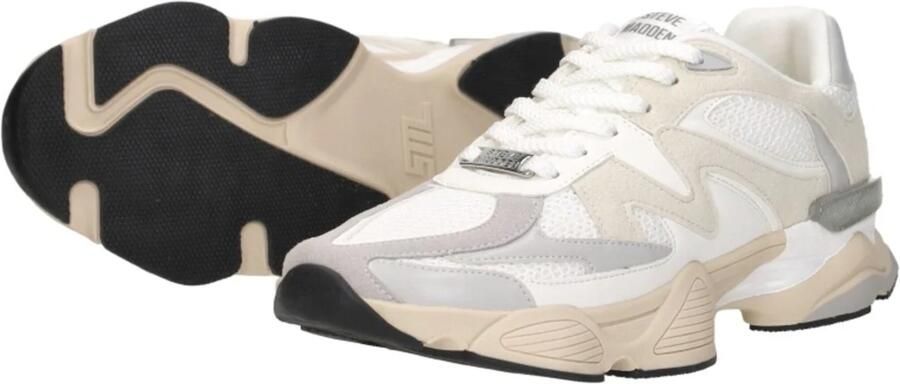 STEVE MADDEN Sneakers laag 'Speeder' lichtgrijs wit natuurwit - Foto 12
