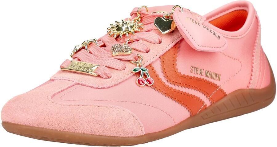 STEVE MADDEN Sneakers laag zalm roze knalrood