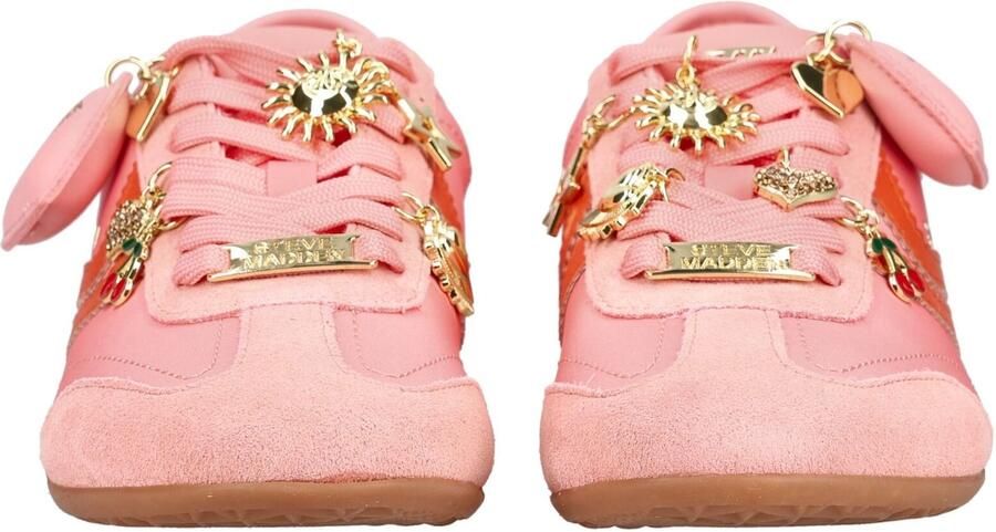 STEVE MADDEN Sneakers laag zalm roze knalrood - Foto 3