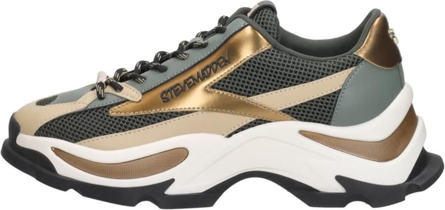 Steve Madden Dames Sneakers Zoomz Ice Pewter gld Multi - Foto 8