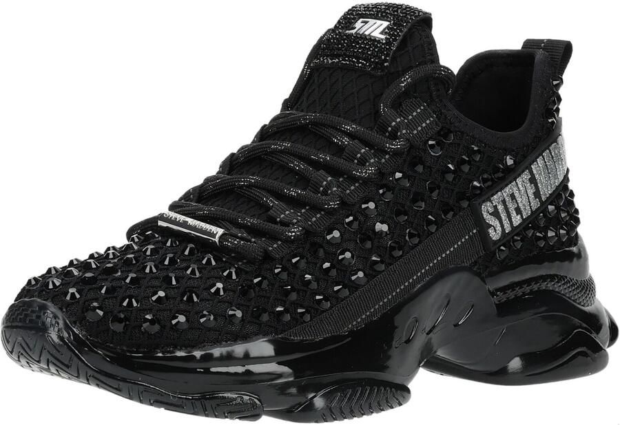 Steve Madden Dames Sneakers Zwart SM11005785 001 Mandalay-E - Foto 3