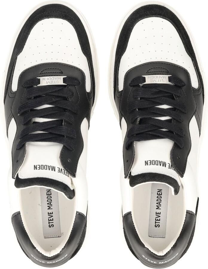 STEVE MADDEN Sneakers laag zwart wit - Foto 2