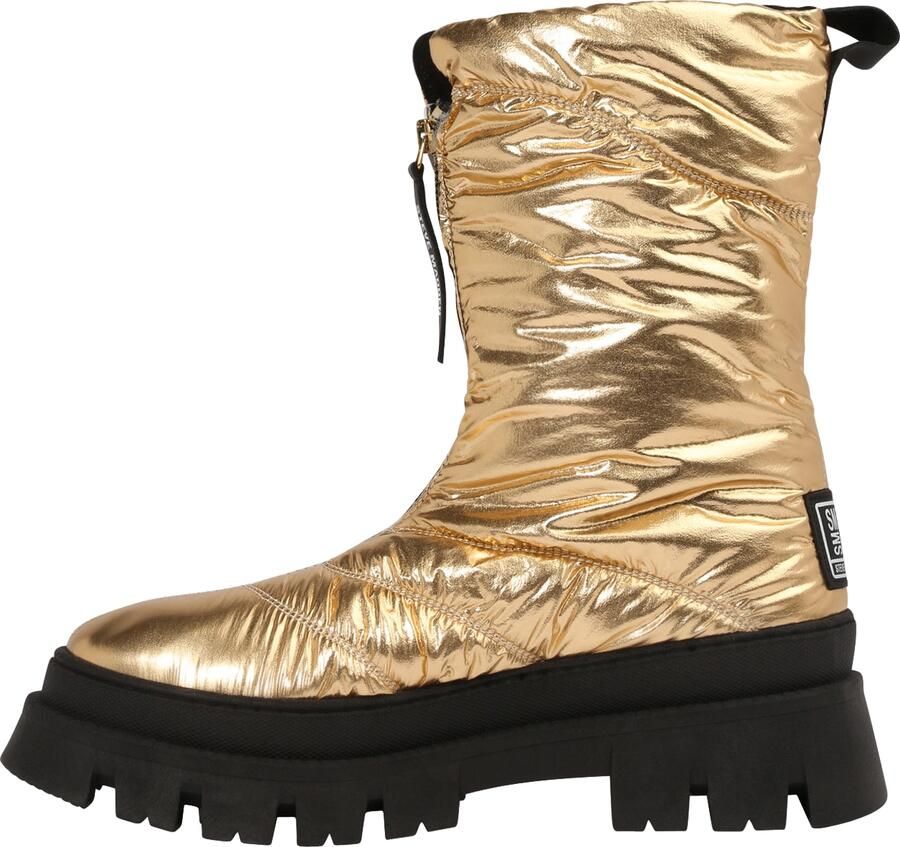 STEVE MADDEN Snowboots 'SAVANNAH' goud zwart wit - Foto 3