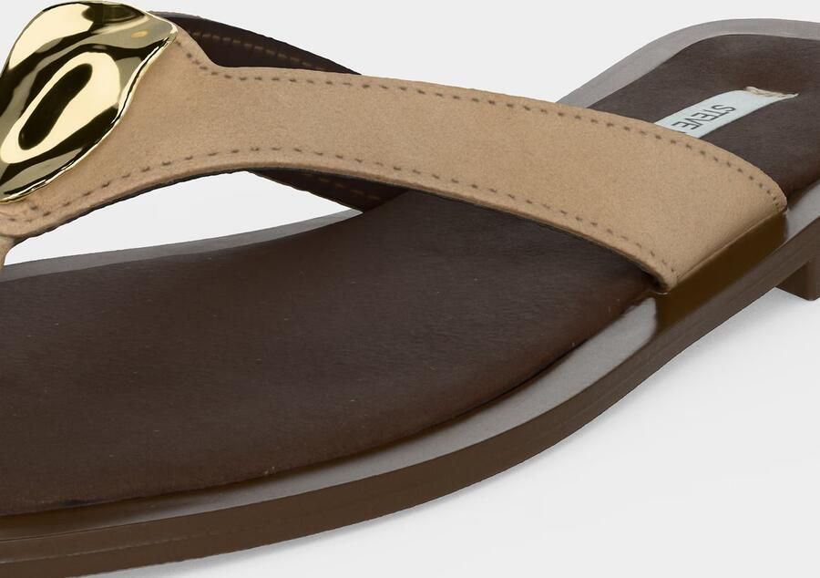 STEVE MADDEN Teenslipper 'Meira' beige - Foto 3
