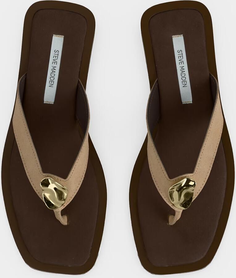 STEVE MADDEN Teenslipper 'Meira' beige - Foto 2