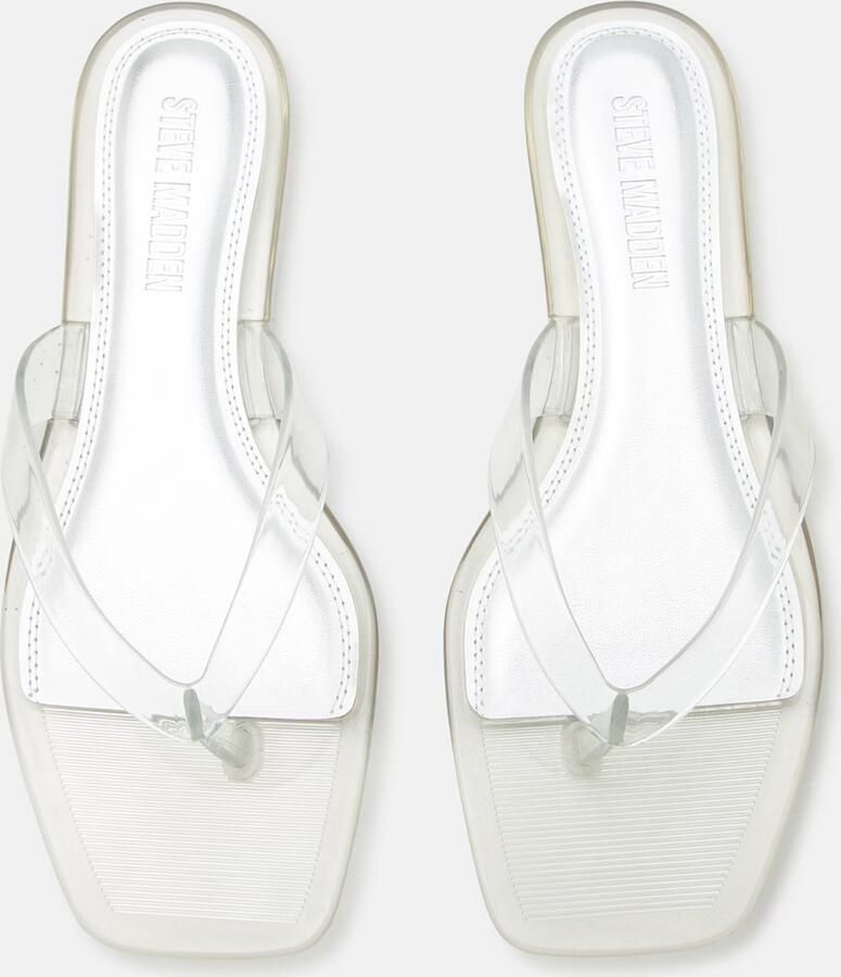 STEVE MADDEN Teenslipper 'Trella' transparant - Foto 3