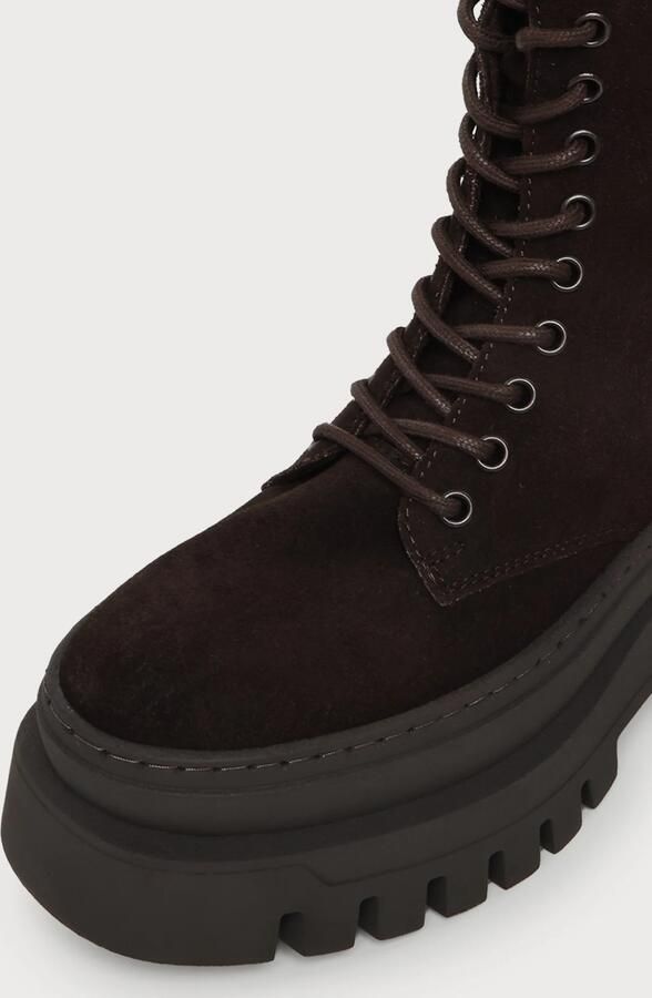 STEVE MADDEN Veterlaarsjes 'COAST' donkerbruin - Foto 4
