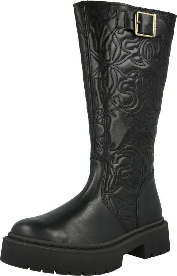 STEVE MADDEN Veterlaarsjes 'Gelina' zwart