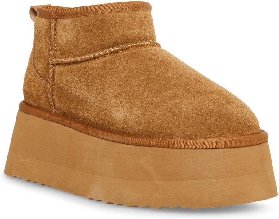 STEVE MADDEN Veterlaarzen 'Campfire Tan Suede Tan' bruin