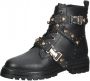 Steve Madden Indra biker boot van leer met strass - Thumbnail 2