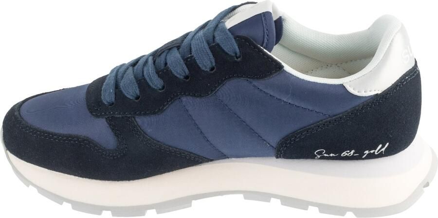 Sun 68 Dames Sneaker Ally Gold Silver 07 Navy Blue Blauw - Foto 3