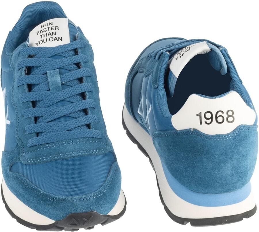 Sun68 Sneaker Tom Solid Avio Scuro Heren Sneakers - Foto 8