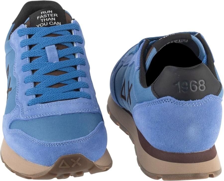 SUN68 Sneakers laag ' Tom Solid' blauw - Foto 3