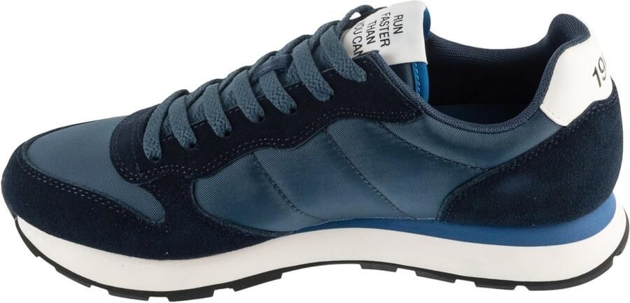 Sun68 Tom Solid Heren Sneakers Schoenen Blauw Z36101 - Foto 5