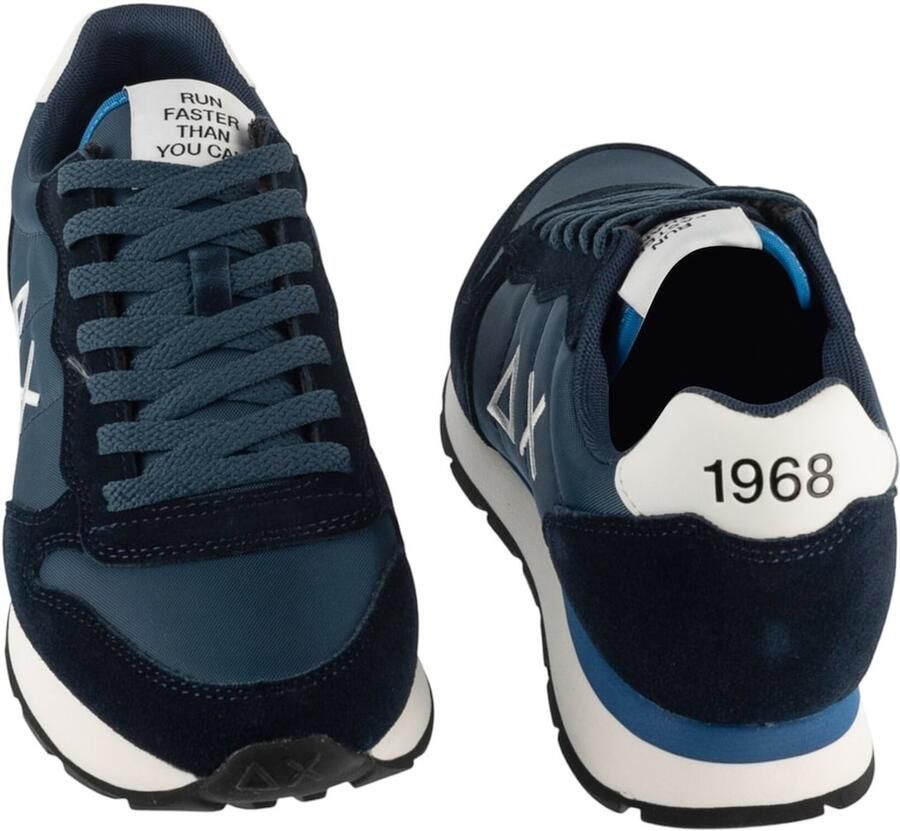 Sun68 Tom Solid Heren Sneakers Schoenen Blauw Z36101 - Foto 2