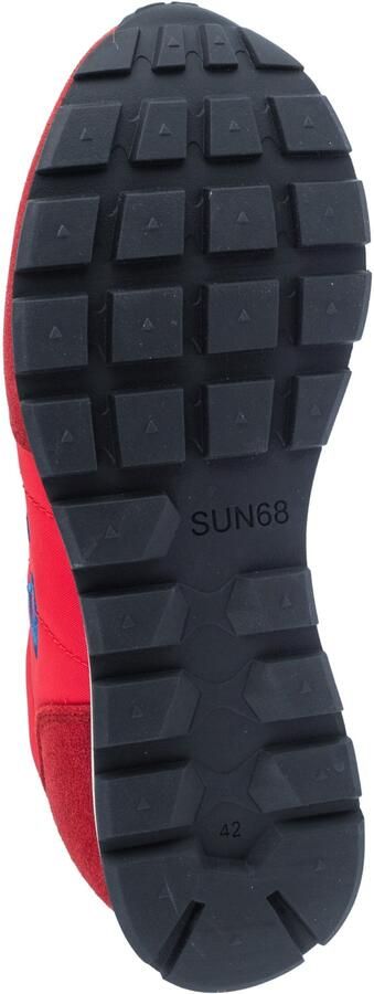 Sun68 Tom Solid Heren Sneakers Schoenen Rood Z36101 - Foto 7
