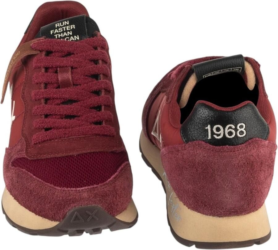 Sun68 Tom Vintage Mannen Kastanjebruin Sneakers - Foto 3