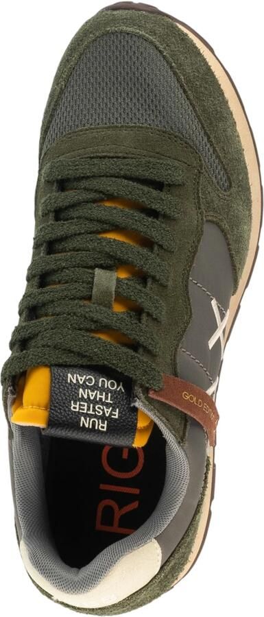 SUN68 Sneakers laag ' Tom Vintage' groen - Foto 5