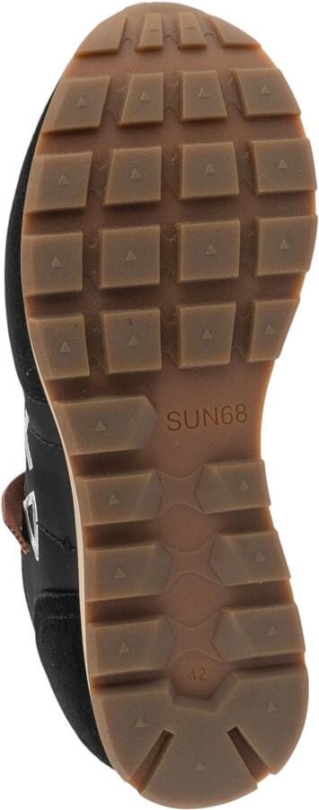 SUN68 Sneakers laag 'Men's Tom Vintage Nylon and Suede Sneaker' zwart - Foto 5