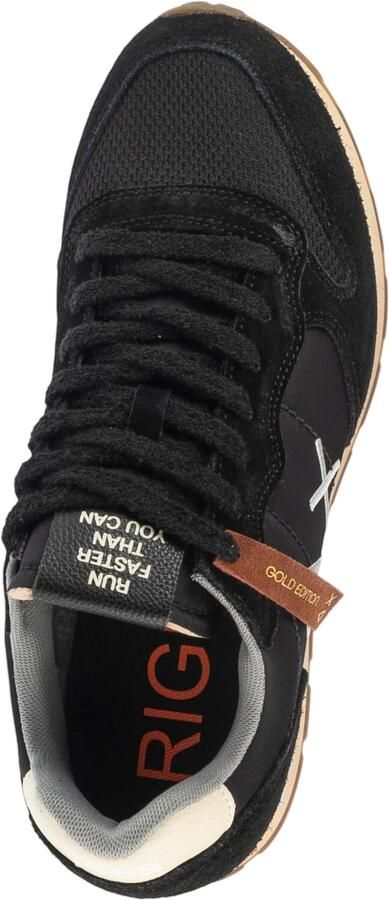 SUN68 Sneakers laag 'Men's Tom Vintage Nylon and Suede Sneaker' zwart - Foto 8